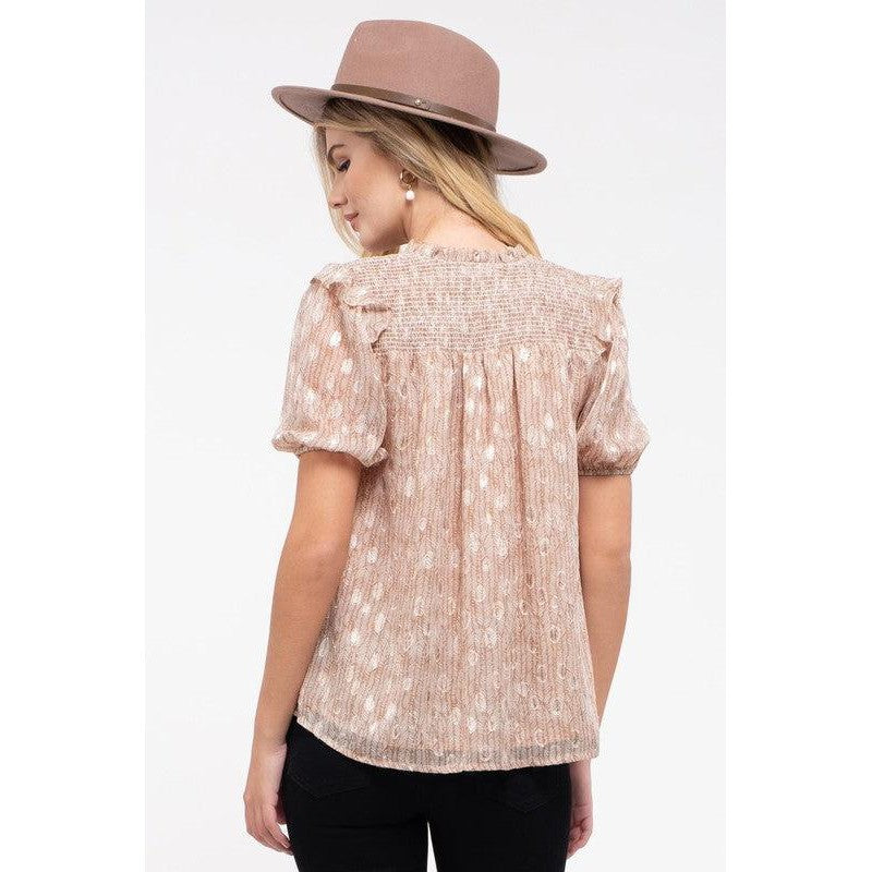 Lorex Geo-Striped Blouse