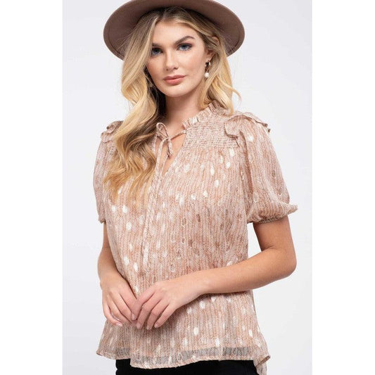 Lorex Geo-Striped Blouse