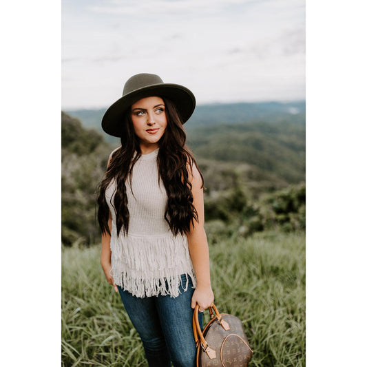 Carolyn Fringe Top