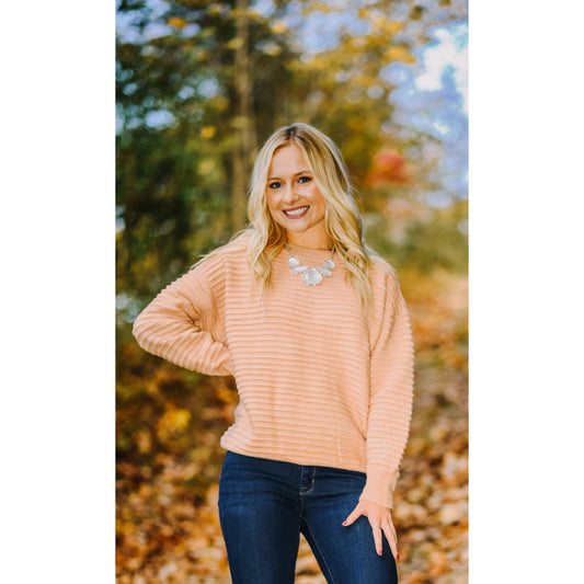 Fisherman's Rib Knit Sweater