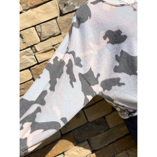 Iris Camo Multi Top