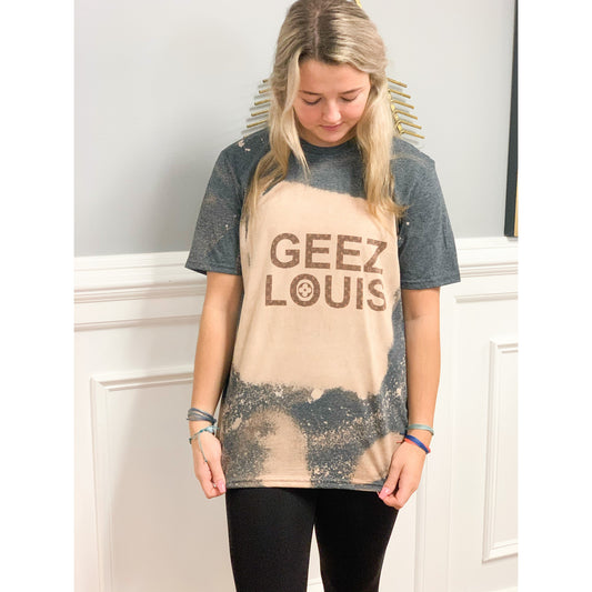 Living Luxe Acid Wash Geez Tee