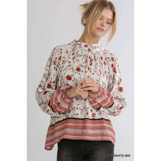 Love Struck Floral Blouse