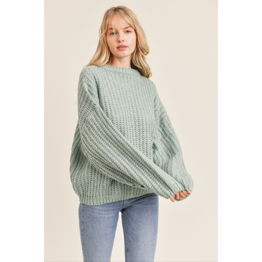 Silverwood Pullover In Mint
