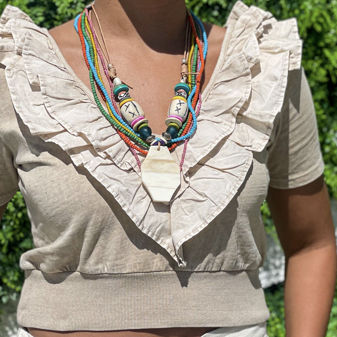 Fiesta | Cord Classic Pendant Necklace