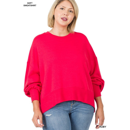 Curvy Ruby Sweatshirt