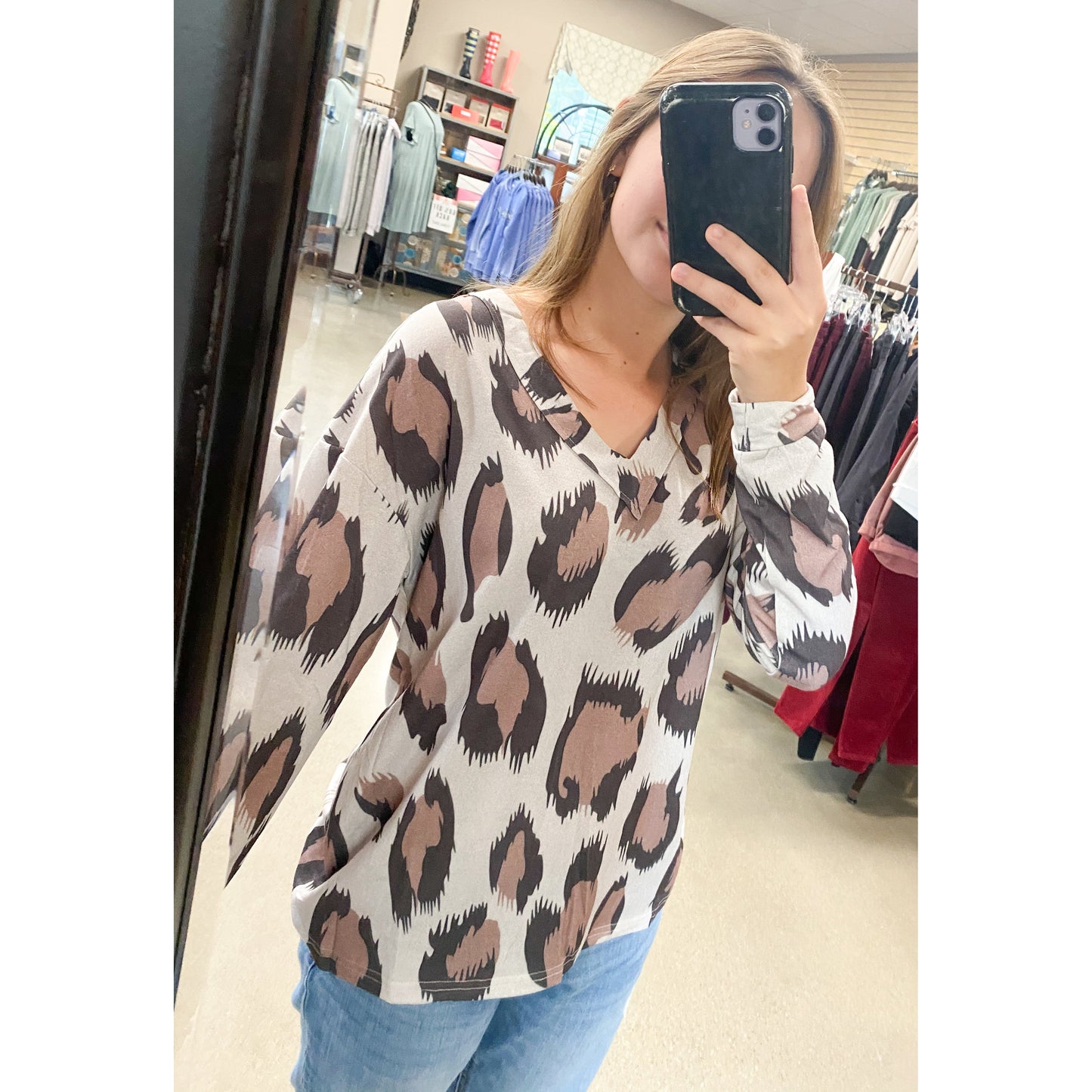 Leopard Print Long Sleeve