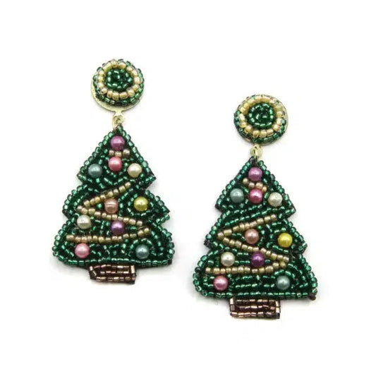 Sweet Christmas Tree Earrings