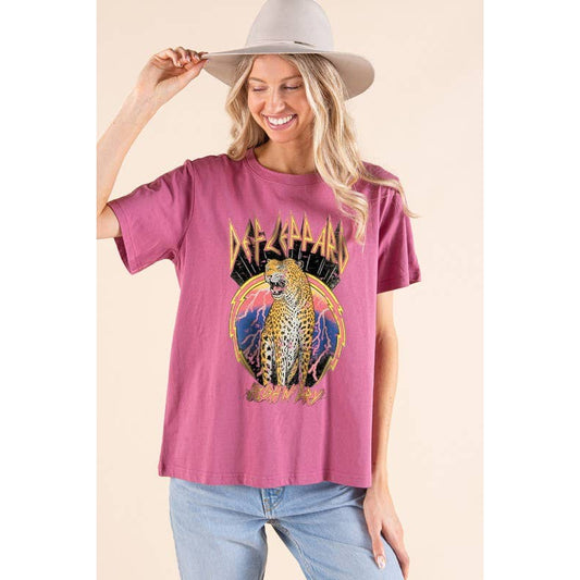 Def Leppard Berry Tee