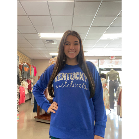 Oversized Animal Print KY Crew