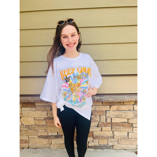 Groove on Oversized Tee in Your Size