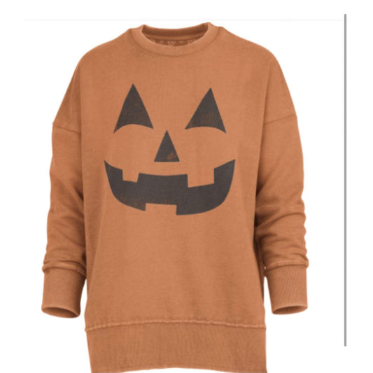 Jack O Lantern Face Fleece