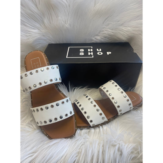 Amber White Sandals