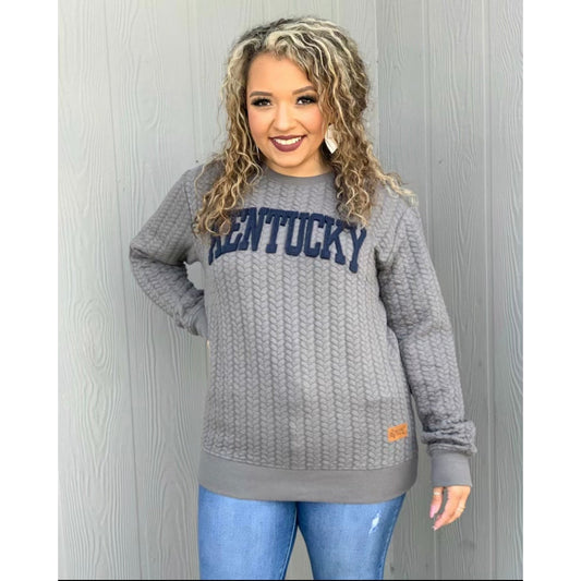 Kentucky Elk Knit Crew