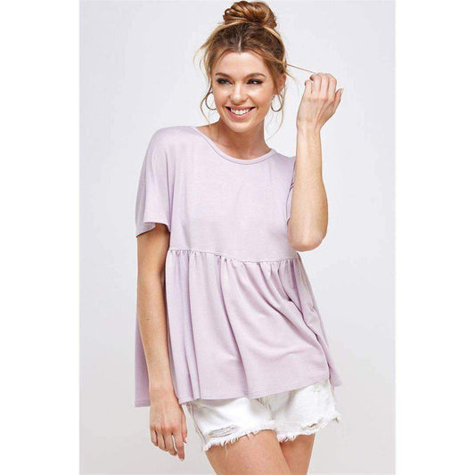 Lovely Days Lavender Top