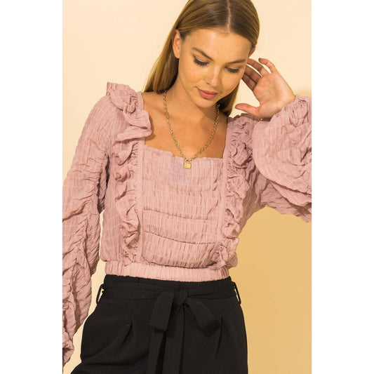 Sweet Southern Ruffle Blouse