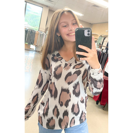 Leopard Print Long Sleeve