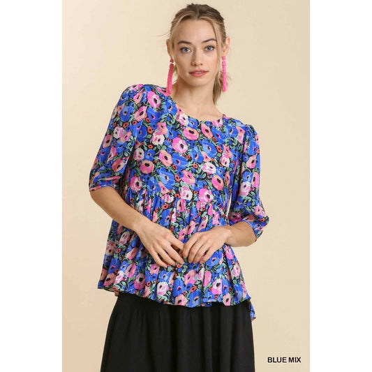 Simply Sweet Floral Blouse