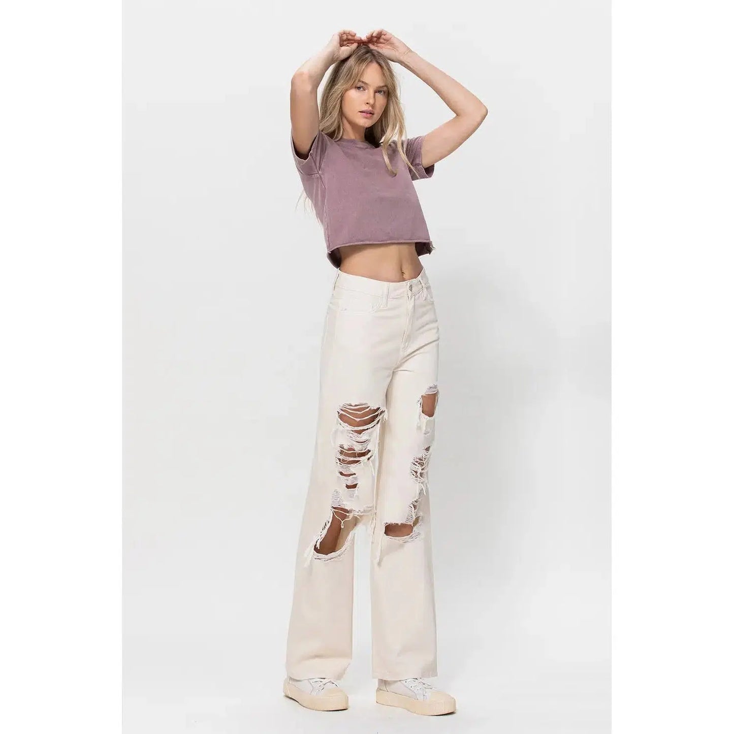 Clear Skys Dad Jeans