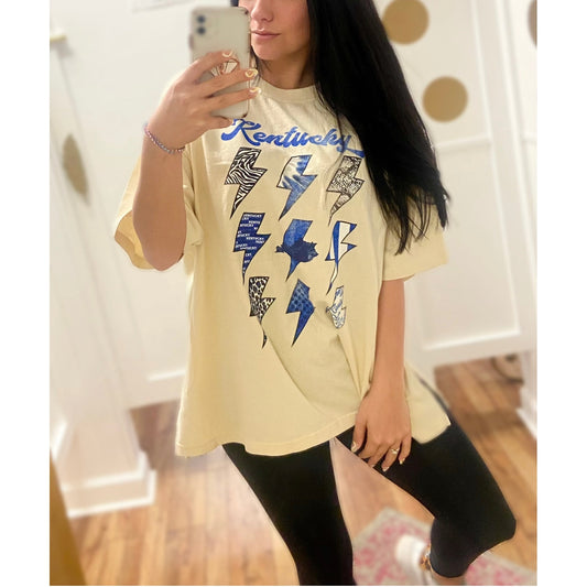 Kentucky Flash Oversized Tee