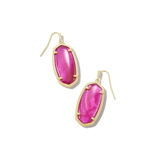 Elle Drop Earrings Gold Azalea