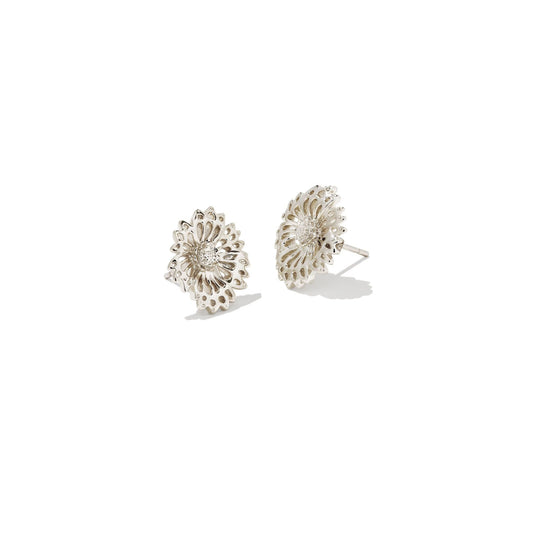Brielle Stud Earring in Silver