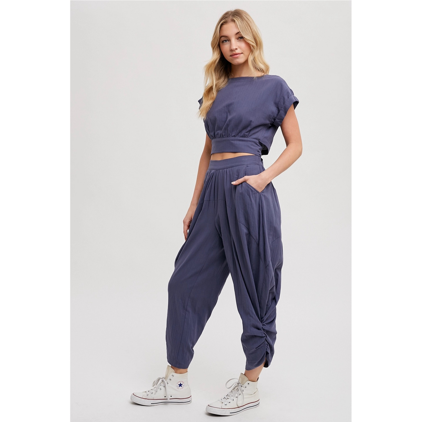 Cropped Tieback 2piece