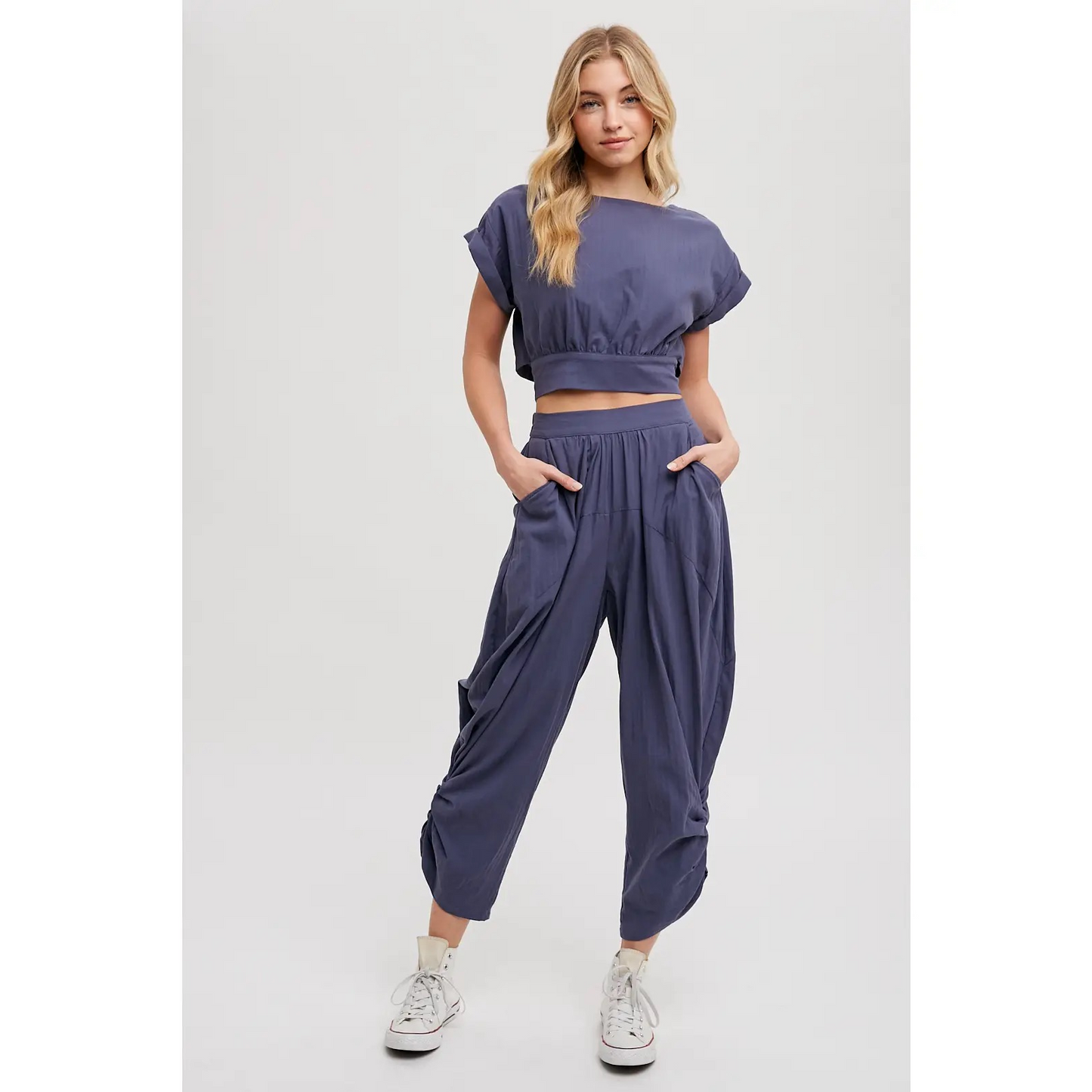 Cropped Tieback 2piece