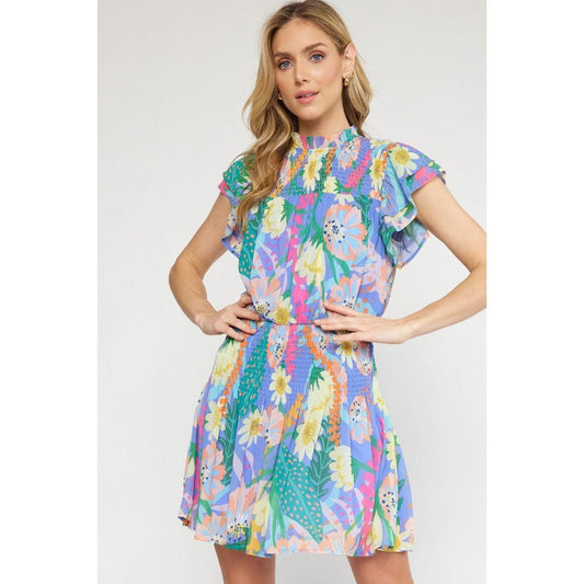 Midnight Flowers Dress