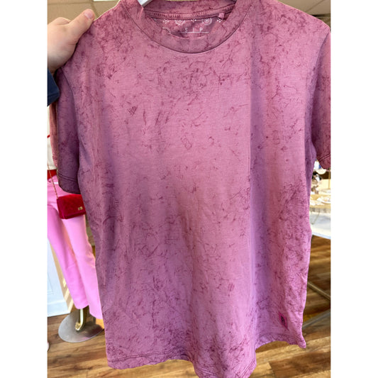 Royce Sun Wash Short Sleeve Maroon