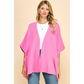 Pinch Perfect Pink Poncho