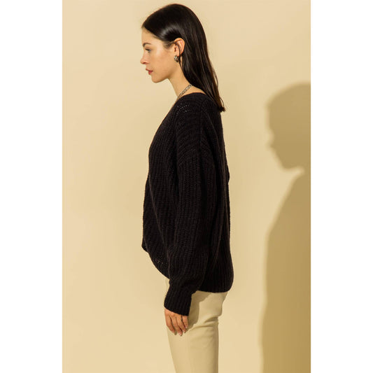 Forever Black Favorite Cardigan