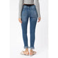 Camille Frayed Hem Medium Wash Denim