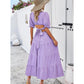 Periwinkle Hollow Back Maxi