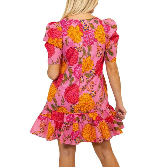 Karlie Pink Pocket Dress