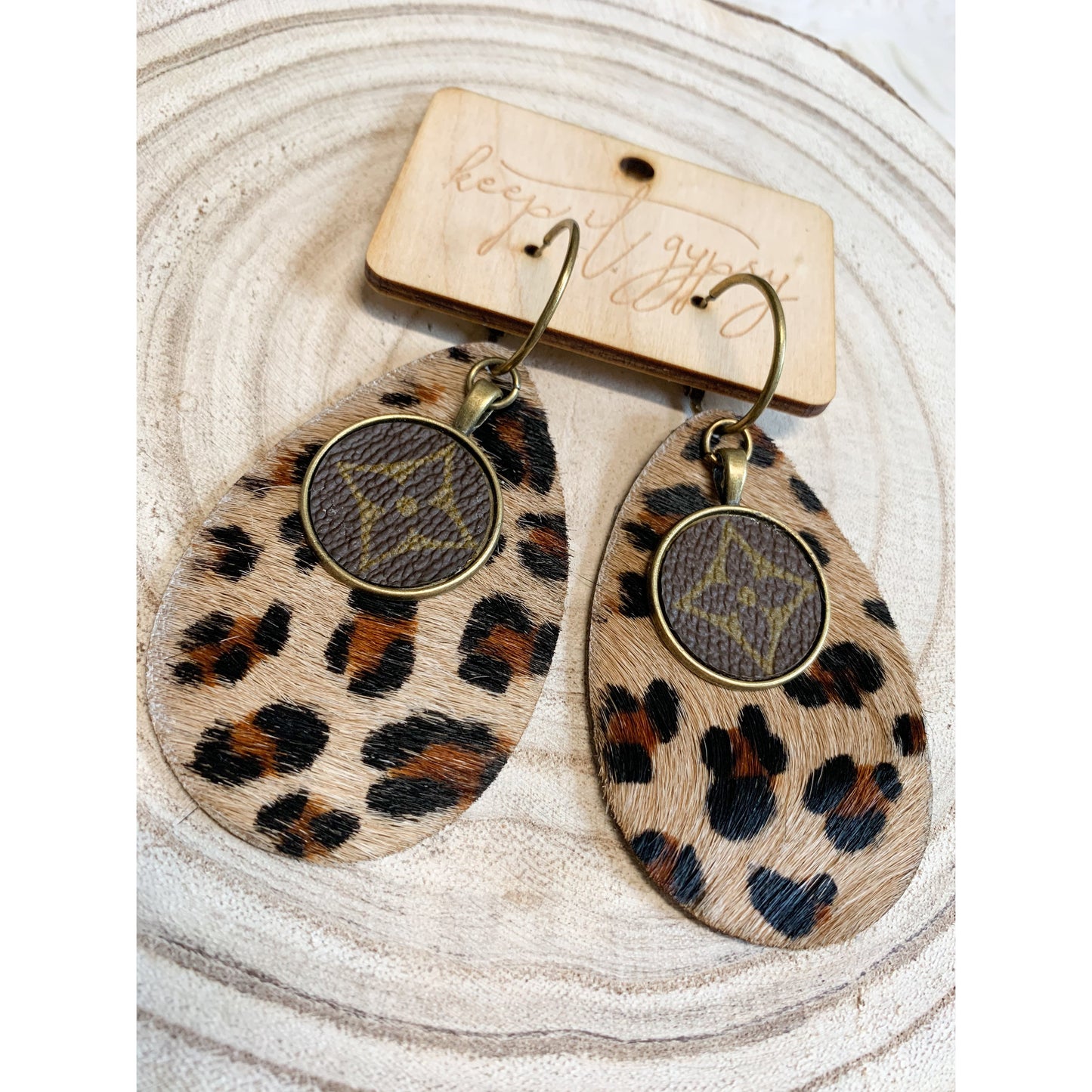 Designer Inspired Basic Leopard Earring