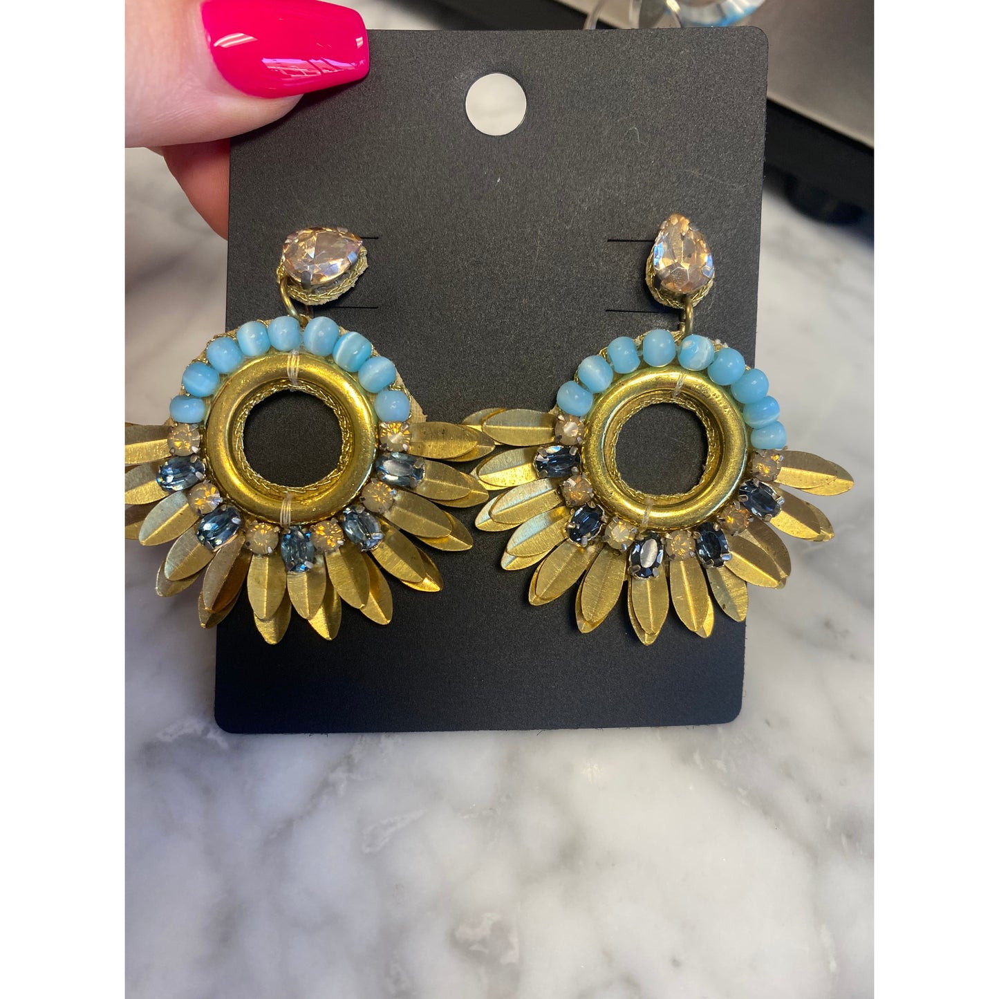 Feelin Blue Earrings