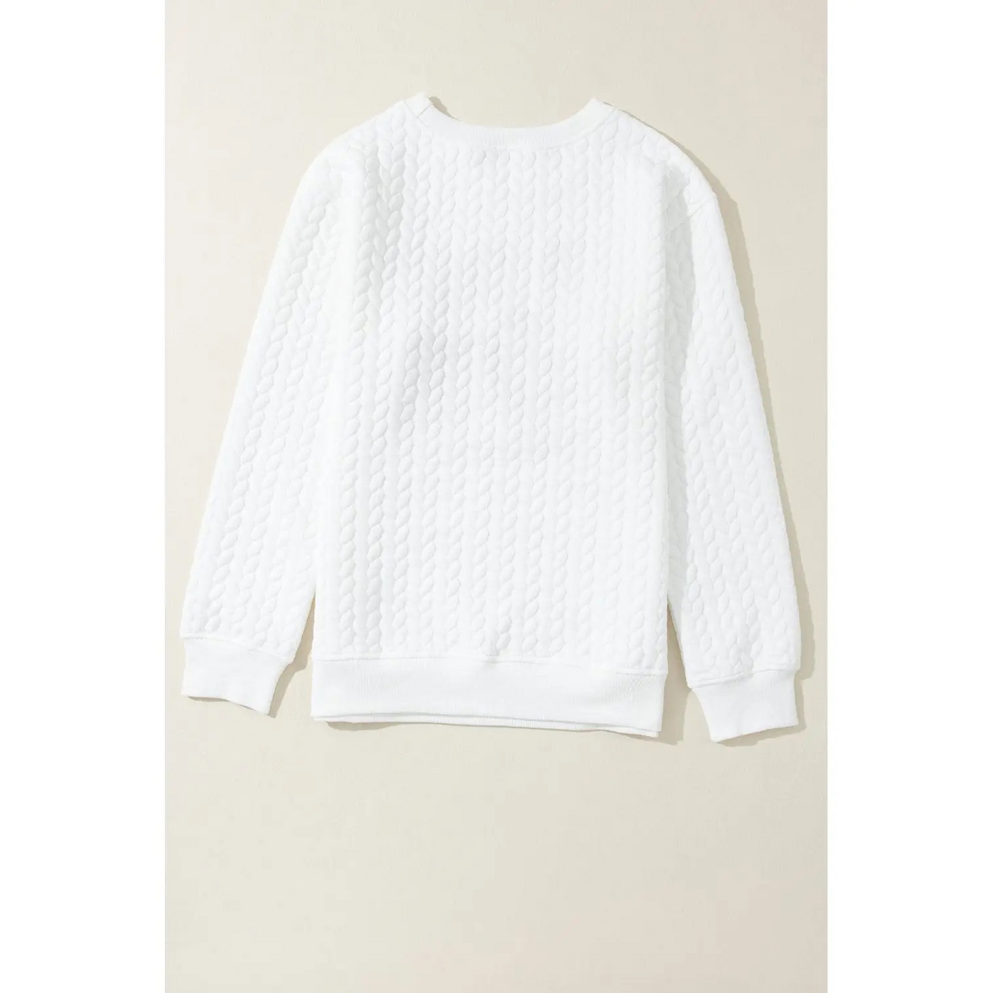 XOXO White Sweatshirt