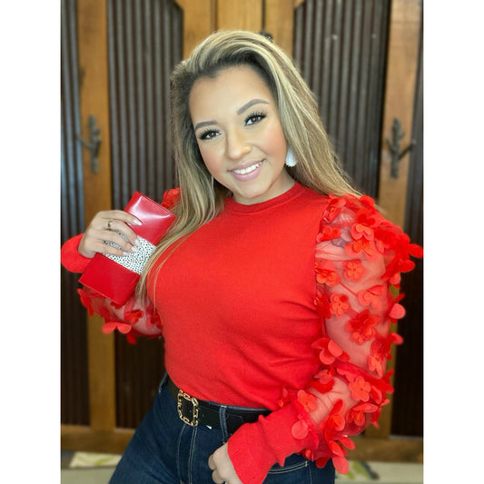 Cupid's Kisses Thin Sweater