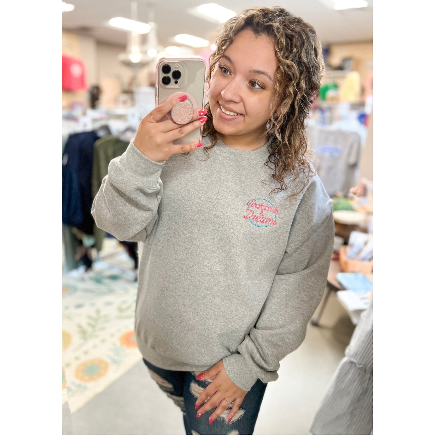 Cocktails & Dreams Sweatshirt