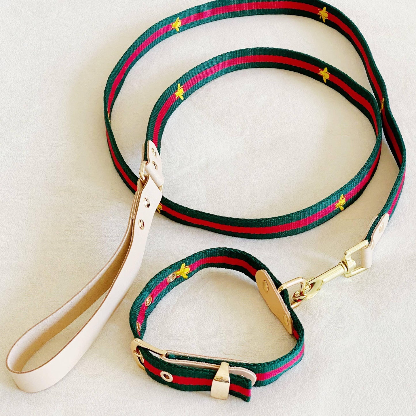 Luxe Dog Collar/Leash Set