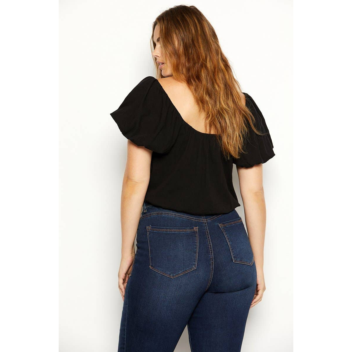 Curvy Emily High Rise Cargo Jeans