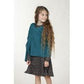 Girl's Knitted Poncho