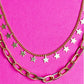 Double The Stars Layer Necklace