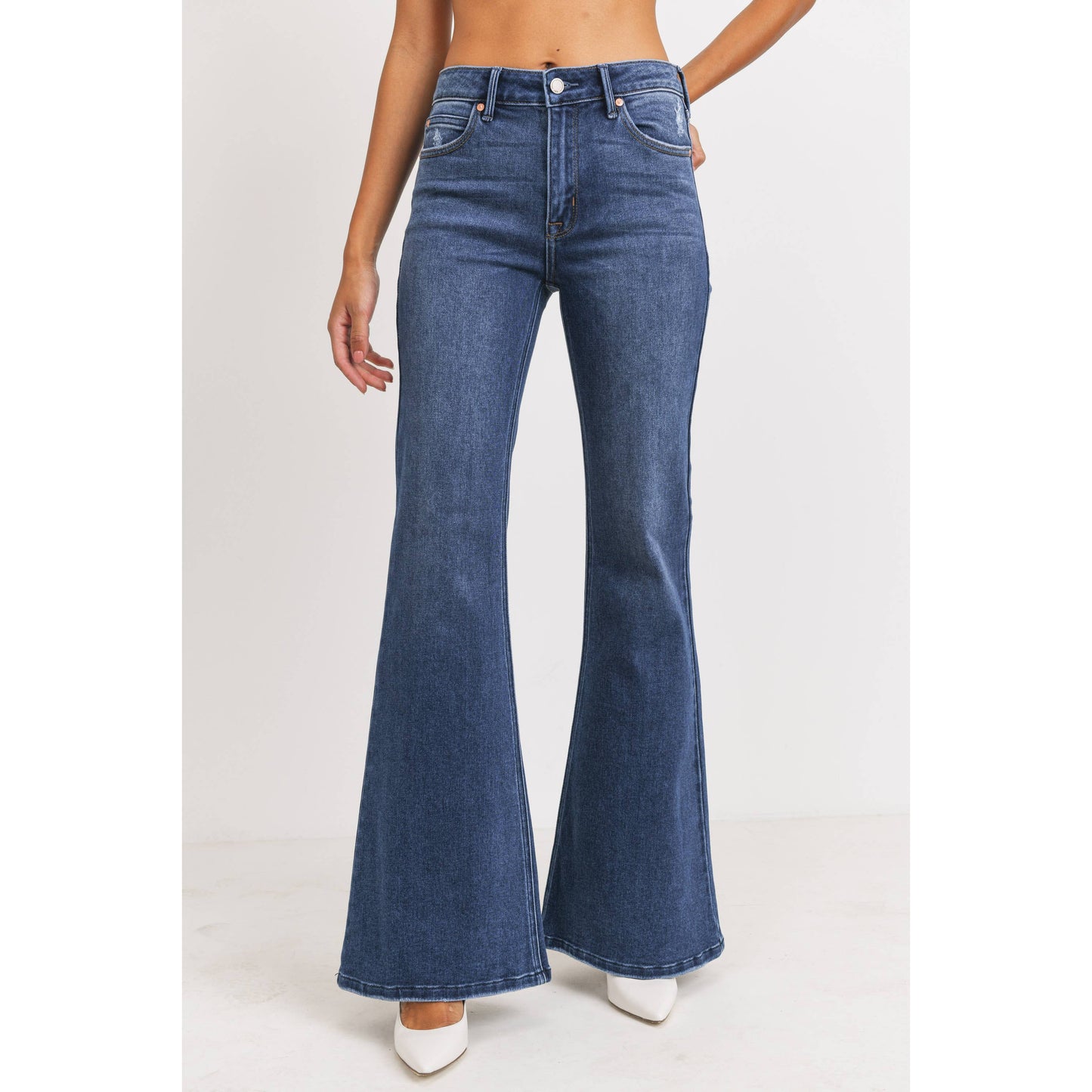 Paige High Rise Bell Bottoms