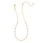 Haven Heart Strand Necklace In Gold and Pink Crystal