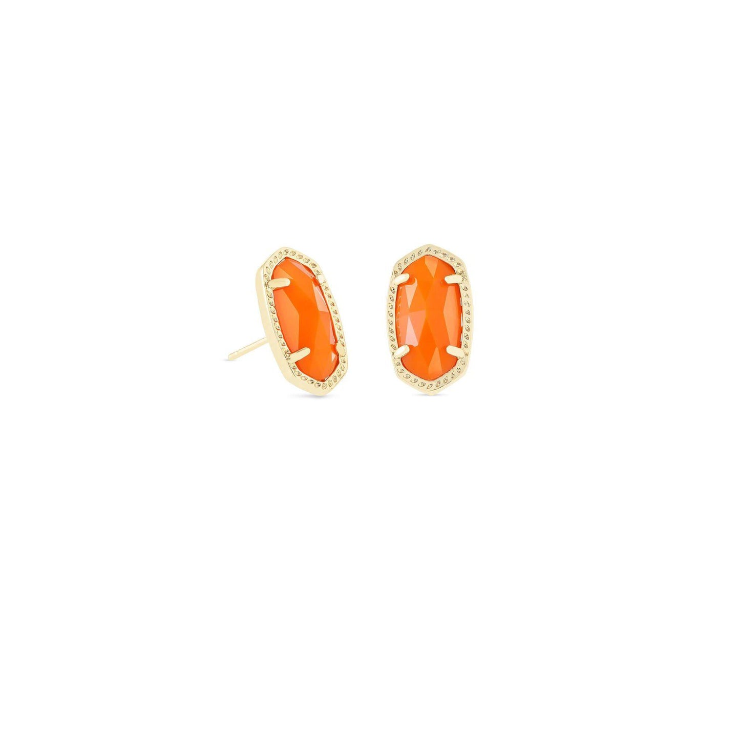 KS Ellie Earrings in Orange Gold