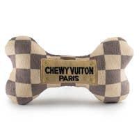 Checker Chewy Vuitton Bone Large
