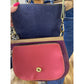 Cambrie Leather Crossbody Purple/Pink