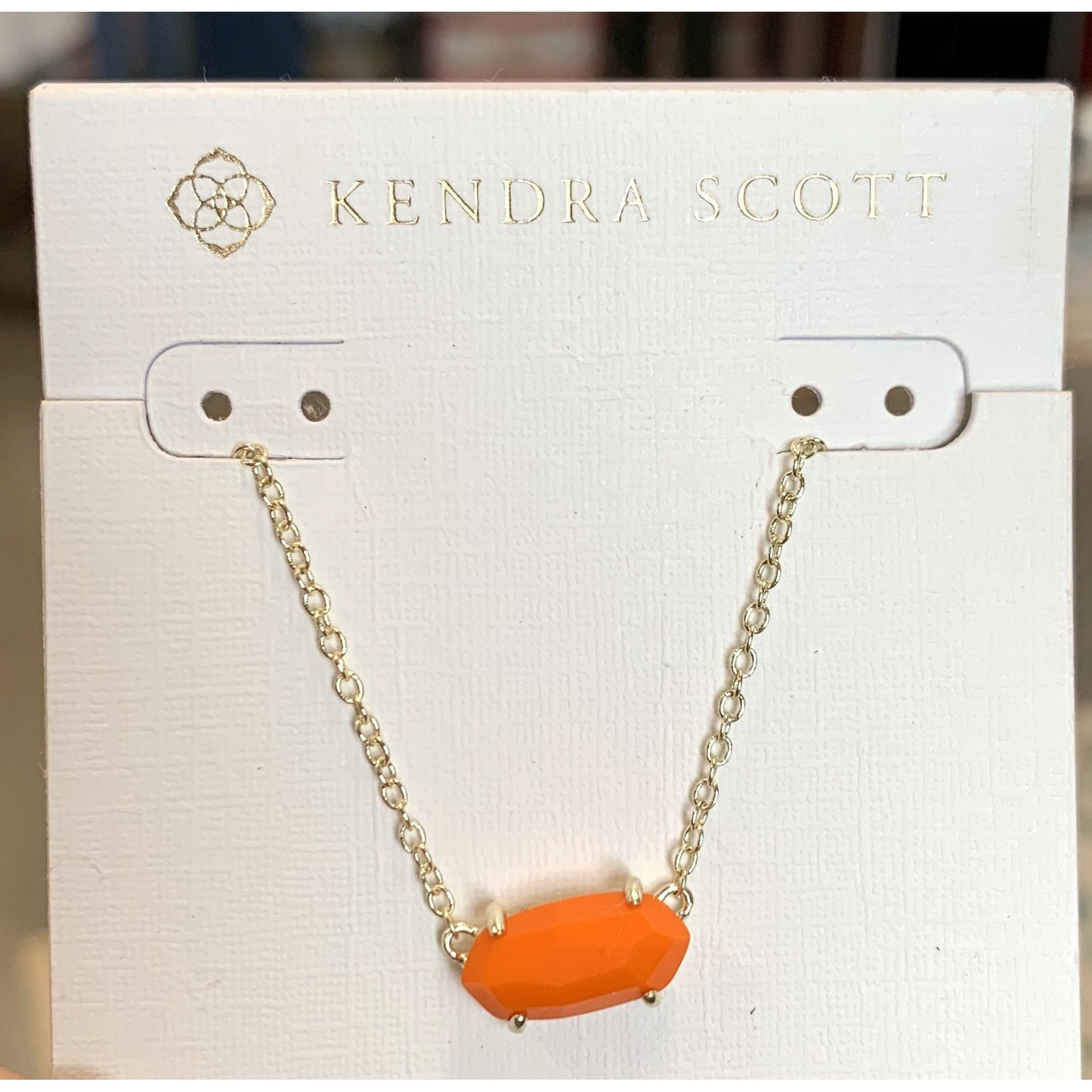 KS Ever Necklace in Orange Gold